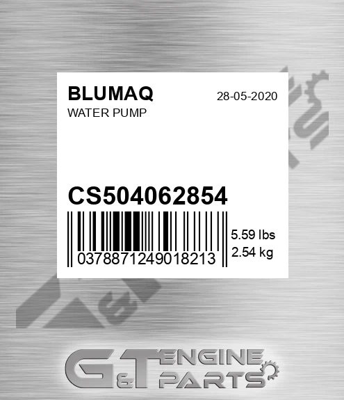 CS504062854 BLUMAQ Water Pump