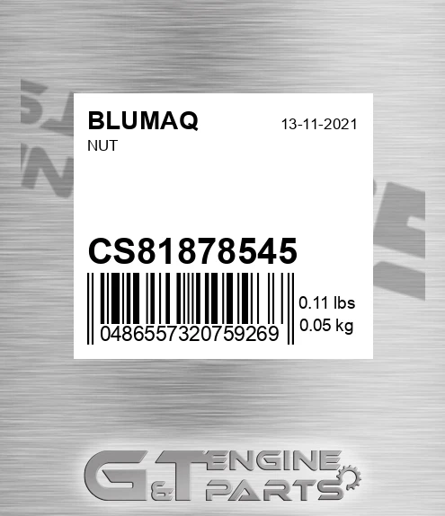 CS81878545 BLUMAQ Nut