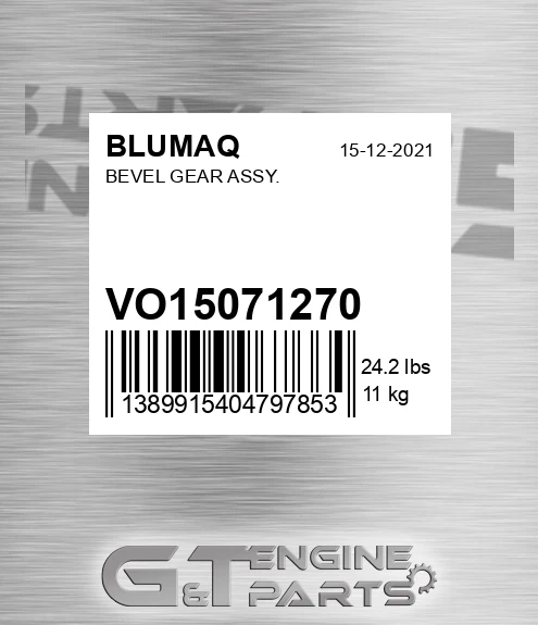 VO15071270 Bevel Gear Assy. for BLUMAQ