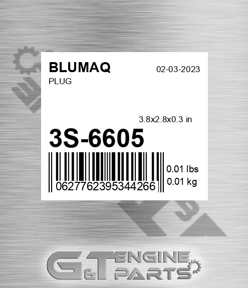3S-6605 Plug