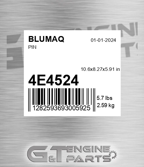 4E-4524 Pin for BLUMAQ