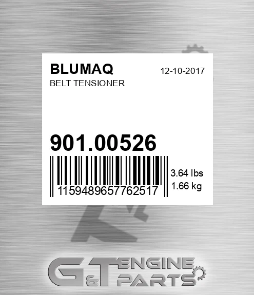 901.00526 Belt Tensioner for BLUMAQ