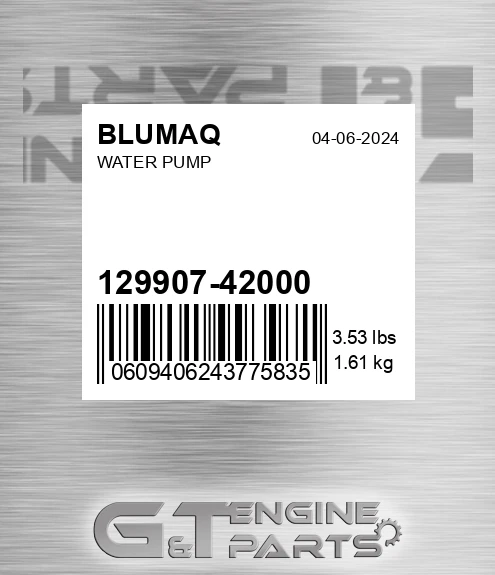 129907-42000 Water Pump