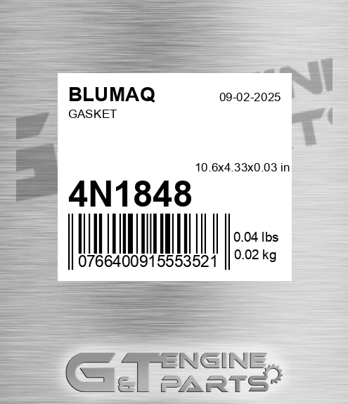 4N-1848 Gasket for BLUMAQ