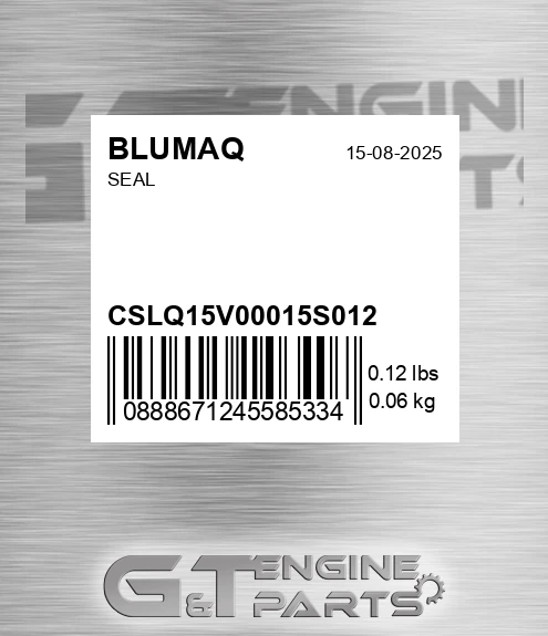 CSLQ15V00015S012 Seal for BLUMAQ
