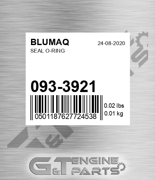 093-3921 Seal O-ring for BLUMAQ