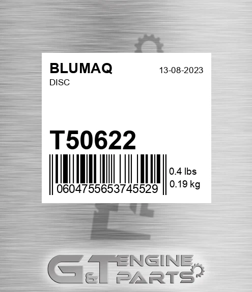 T50622 Disc for BLUMAQ