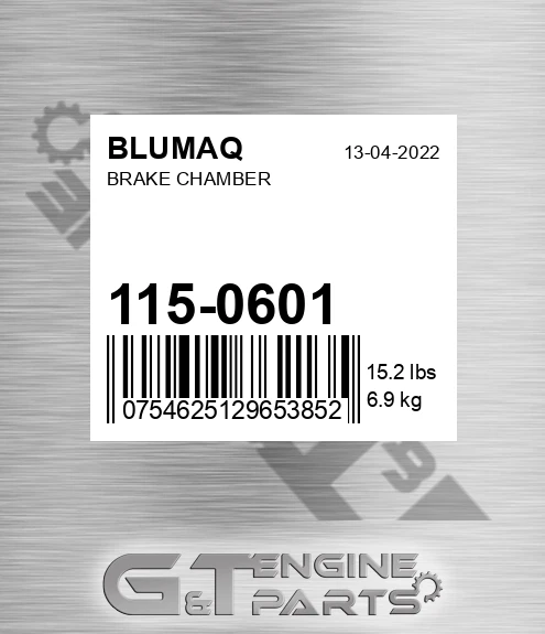 115-0601 Brake Chamber