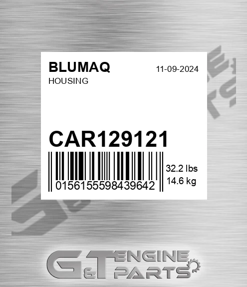 CAR129121 Housing