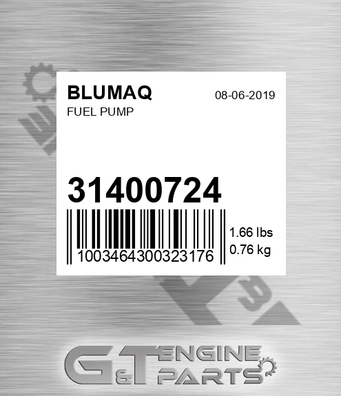 31400724 Fuel Pump