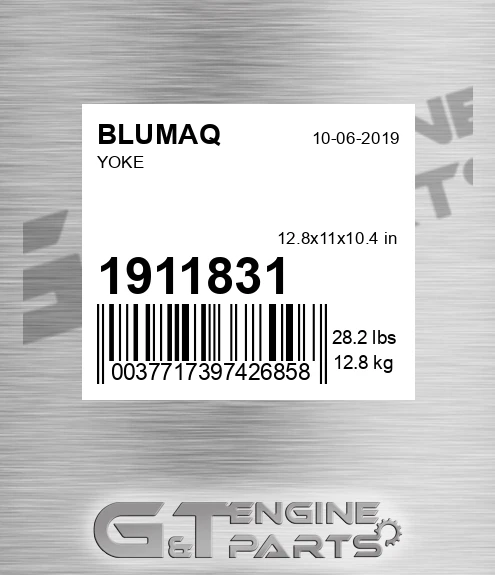 191-1831 Yoke for BLUMAQ