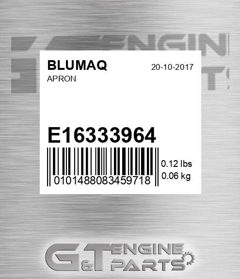 E16333964 Apron for BLUMAQ