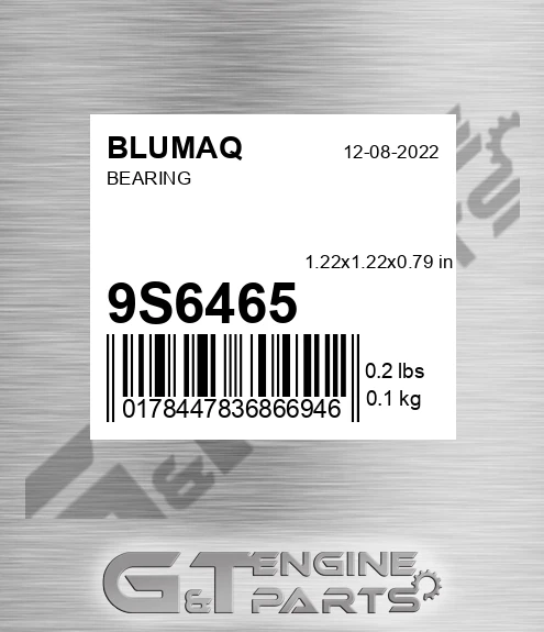 9S-6465 Bearing for BLUMAQ