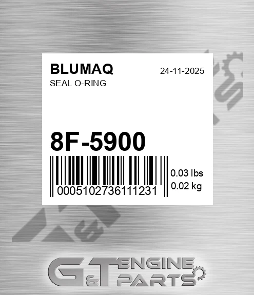 8F-5900 Seal O-ring for BLUMAQ