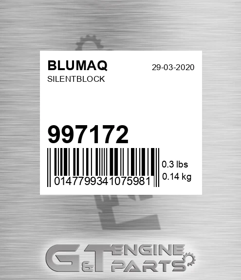 997172 Silentblock