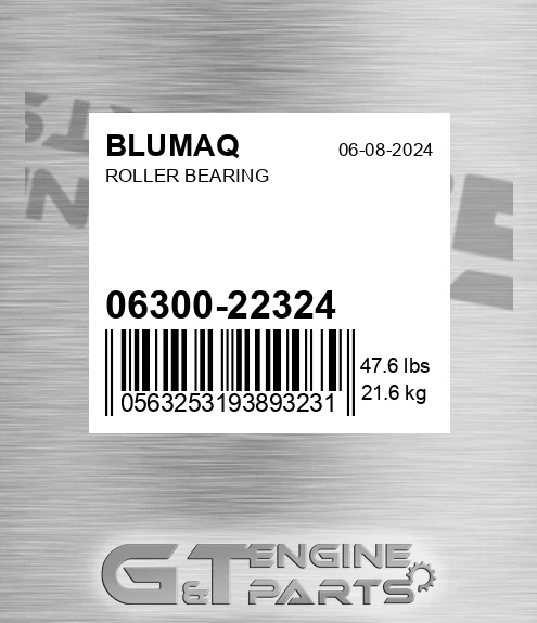 06300-22324 BLUMAQ Roller Bearing