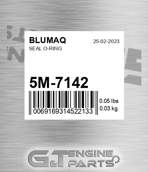 5M-7142 Seal O-ring for BLUMAQ