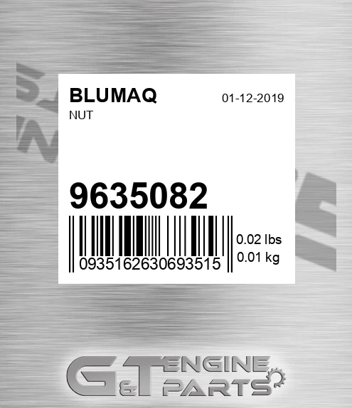 9635082 BLUMAQ Nut