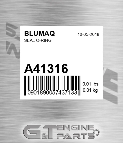 A41316 Seal O-ring