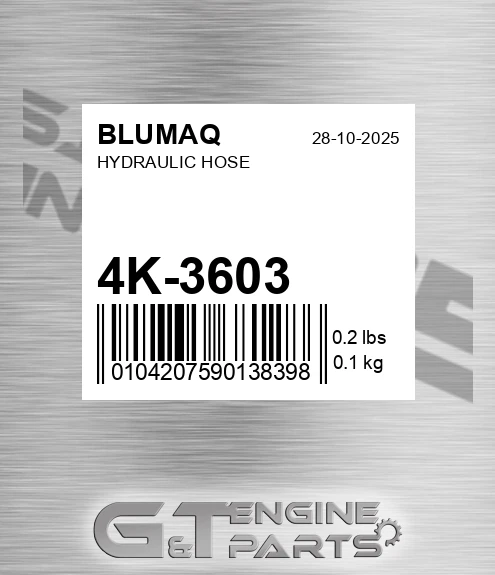 4K-3603 Hydraulic Hose for BLUMAQ