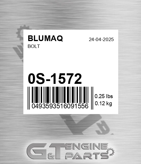 0S-1572 Bolt