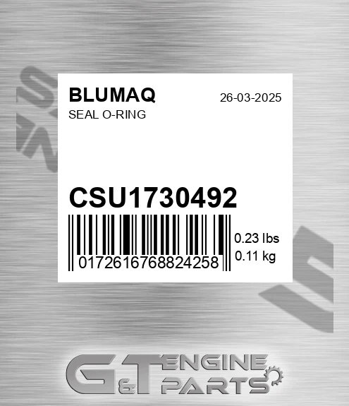 CSU1730492 Seal O-ring for BLUMAQ