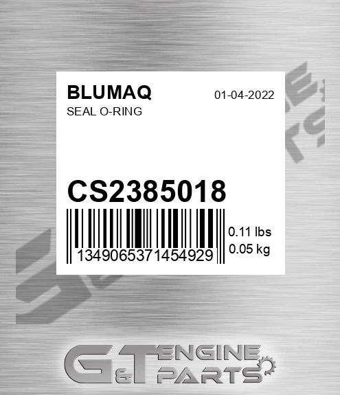 CS238-5018 Seal O-ring for BLUMAQ
