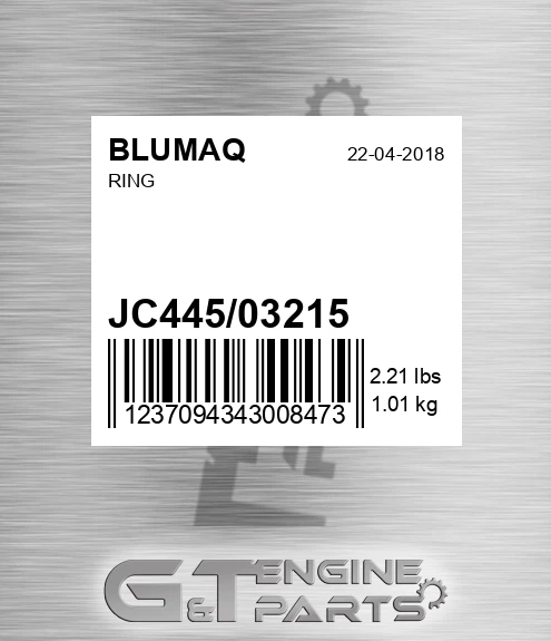 JC445/03215 Ring for BLUMAQ