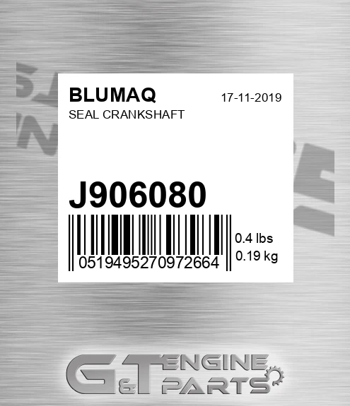 J906080 Seal Crankshaft