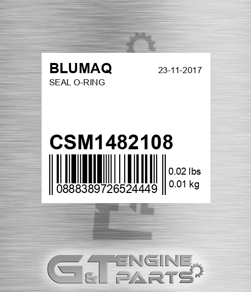 CSM1482108 Seal O-ring for BLUMAQ