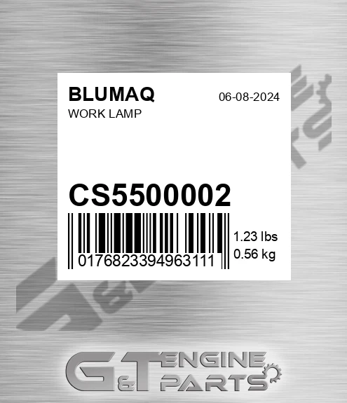 CS5500002 BLUMAQ Work Lamp