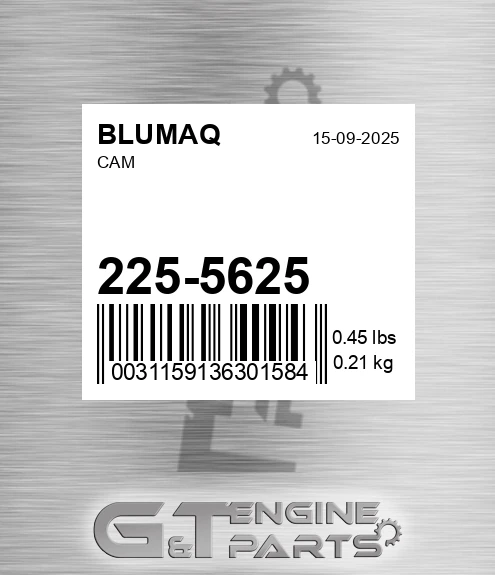 225-5625 Cam for BLUMAQ