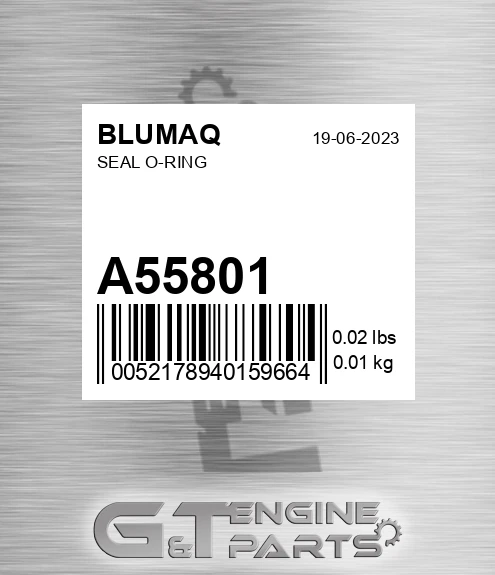 A55801 BLUMAQ Seal O-ring