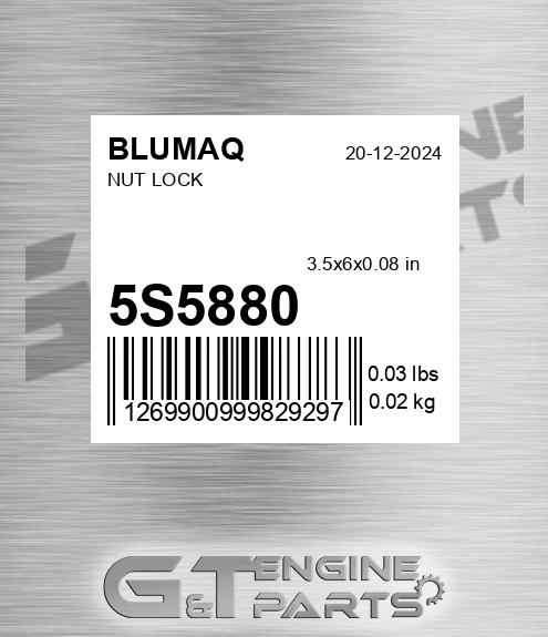 5S-5880 Nut Lock for BLUMAQ