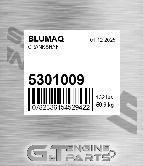 5301009 Crankshaft