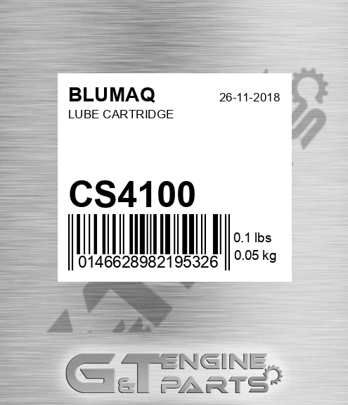 CS4100 Lube Cartridge
