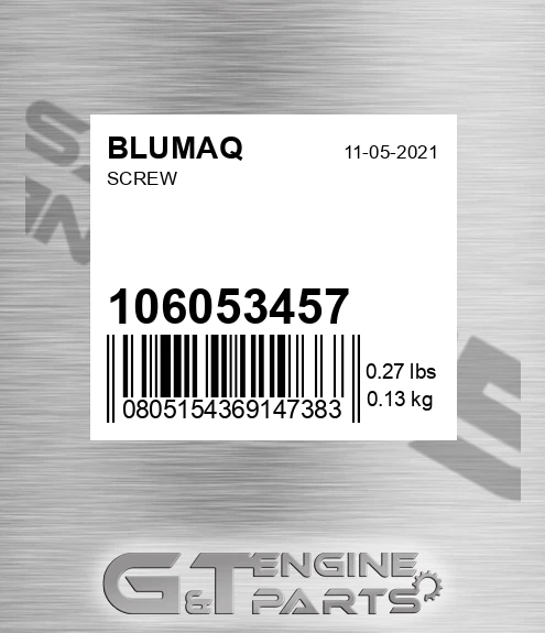 106053457 Screw