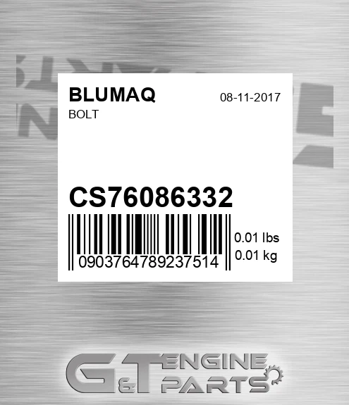 CS76086332 Bolt