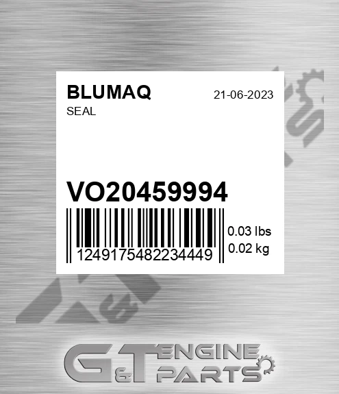 VO20459994 Seal for BLUMAQ