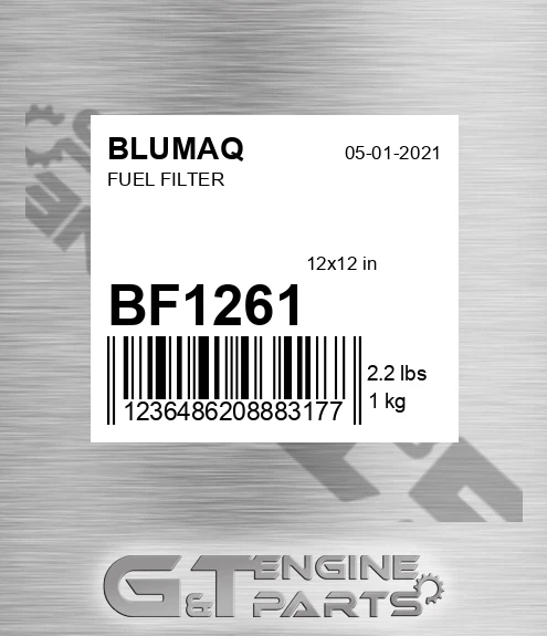 BF1261 Filter Suitable 3i1196bq for BLUMAQ