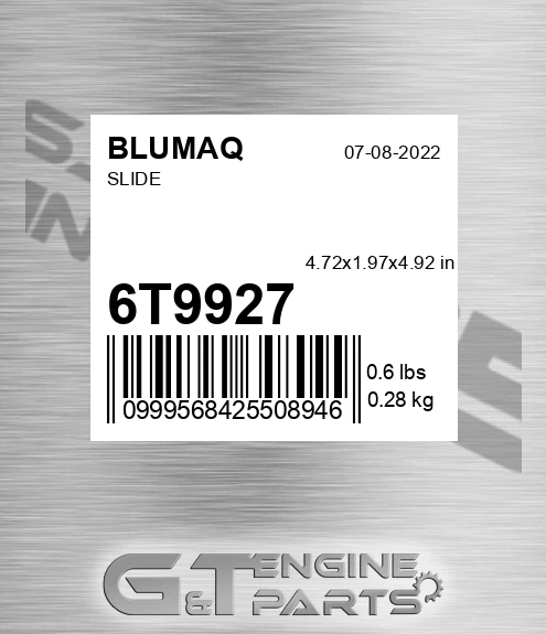 6T-9927 Slide for BLUMAQ