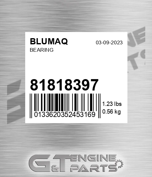 81818397 BLUMAQ Bearing
