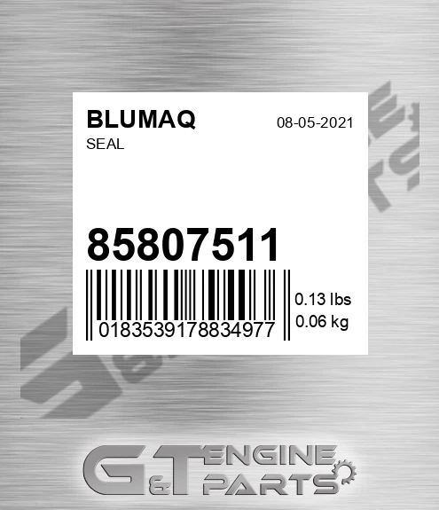 85807511 Seal