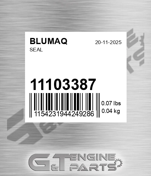 11103387 Seal for BLUMAQ