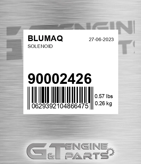 900.02426 Solenoid for BLUMAQ