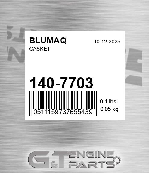 140-7703 Gasket