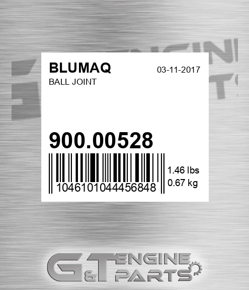 900.00528 Ball Joint for BLUMAQ