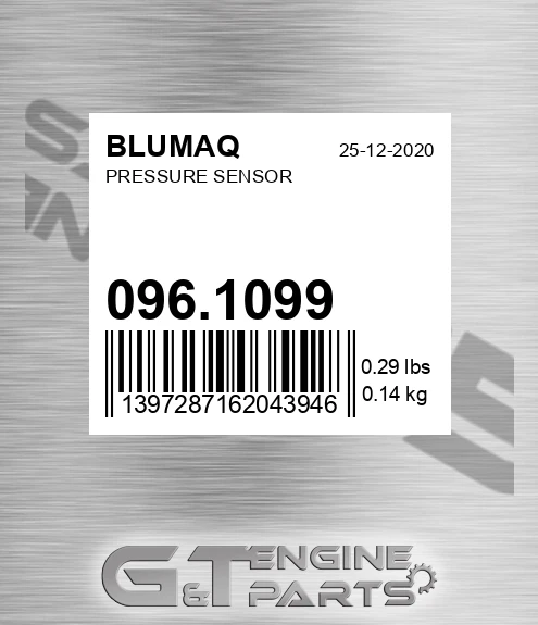 096.1099 Pressure Sensor for BLUMAQ