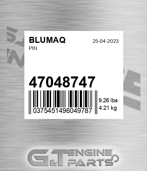 47048747 BLUMAQ Pin