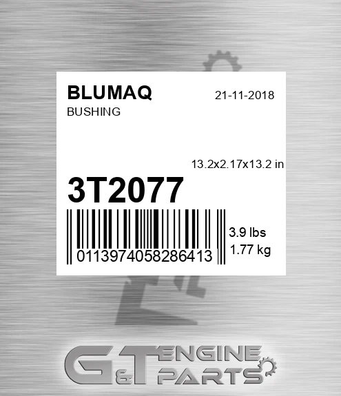 3T-2077 Bushing for BLUMAQ